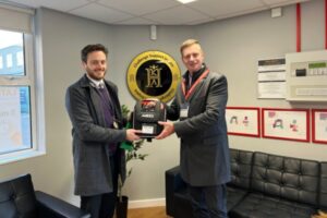 Defibrillator donation